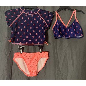 Three piece swimsuit